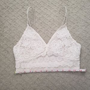 Forever 21 Crochet Crop Top